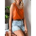 thumbnail image 4 of HOTAPEI Tank Tops for Women V Neck Summer Sleeveless Tops Knotted Straps Casual Shirts Blouse, 4 of 6