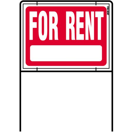 UPC 029069203399 product image for Hy-Ko Products RSF-603 for Rent Yard Sign with Frame Double-Sided Each | upcitemdb.com