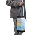 thumbnail image 3 of Trail Map Case - Waterproof Document Dry Bag Holder with Clear Window & Lanyard - Transparent Dry Bag Protector Pouch - Black (oniy bag), 3 of 5
