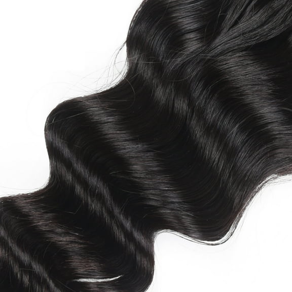 Ustar Brazilian Loose Wave 4x4 Lace Closure 100% Unprocessed Human Virgin Hair Loose Wave Pre-Plucked Hairline Closure Natural Black with Baby Hair 10Inch