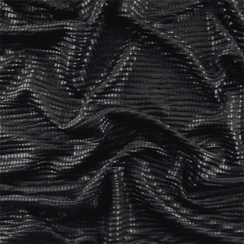 pleated knit fabric