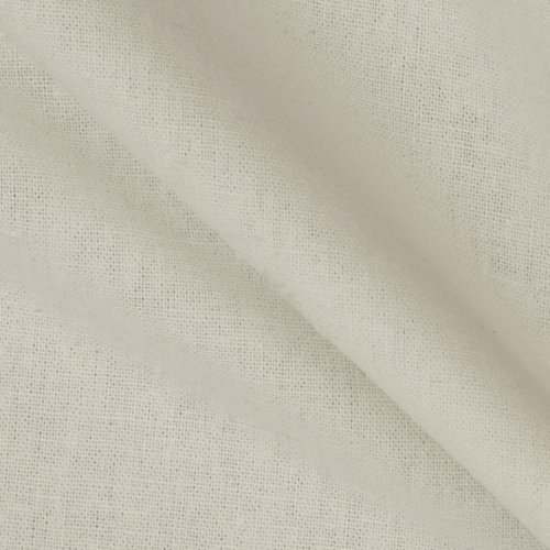 Kaufman Essex Wide Linen Blend White, Fabric by the Yard