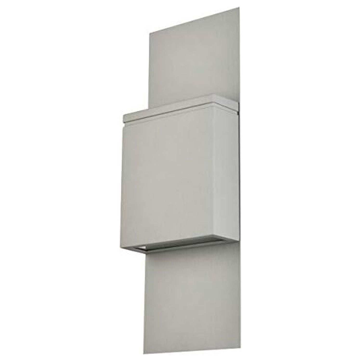 Raine Integrated LED wall sconce in silver
