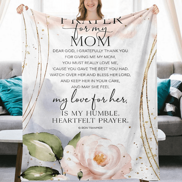 Mom Blanket,Mom Birthday Gifts from Daughter,Mothers Birthday
