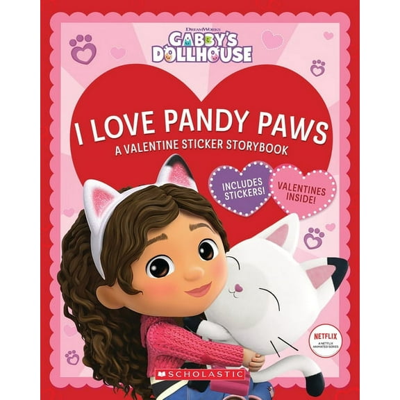 Gabby's Dollhouse: I Love Pandy Paws, (Paperback)