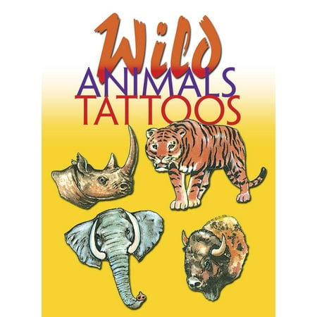 Temporary Tattoos: Wild Animals Tattoos