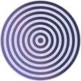 thumbnail image 1 of Ahgly Company Machine Washable Indoor Round Transitional Rebecca Purple Area Rugs, 6' Round, 1 of 7