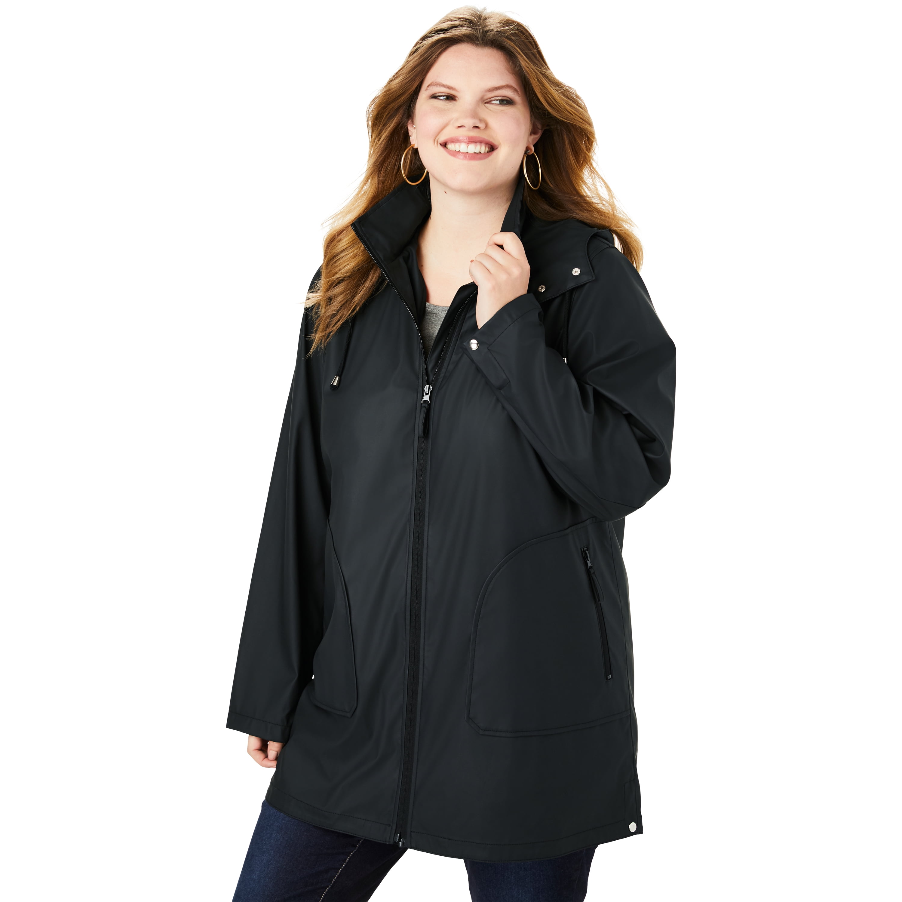 walmart plus size ladies coats