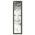 thumbnail image 2 of ArtToFrames 11x47 inch Black Panel With Silver Lip Picture Frame, Multi 11" x 47" Wood Poster Frame (WOM-5093) 1234, 2 of 7