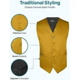 thumbnail image 3 of S.H. Churchill & Co. Men's 4 Piece Vest Set, with Bow Tie, Neck Tie, and Pocket Square, 3 of 7