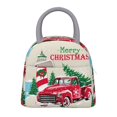 thumbnail image 1 of Easygdp Merry Christmas 1 Bolsa de Almuerzo Insulada Grande, Forro de Aluminio, Diseño Espacioso, a Prueba de Fugas, Ideal para Trabajo, Picnics, Viajes y Actividades al Aire Libre, 1 of 6