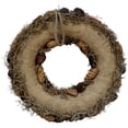 thumbnail image 3 of Vickerman 25" Natural Mixed Wreath, Dried, 3 of 7