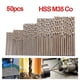thumbnail image 2 of 50pcs HSS-Co 5% M35 Cobalt Drill Bit Set Titanium Coated HSS High Speed Steel Drill Bits Set Power Tools 1/15/2/25/3mm, 2 of 5