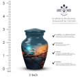 thumbnail image 2 of Colorful Sparrow On Red Leaves Memorial Urn For Ashes For Women - Keepsake For Human Ashes Mom & Dad - Small Urns For Human Ashes Adult Male - Little Urns For Human Ashes (Size -3Inch,4Pcs), 2 of 5
