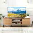 thumbnail image 2 of Costway 2-Door TV Stand with Charging Station Media Entertainment Center for TVs up to 65", 2 of 10