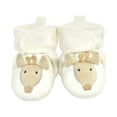 thumbnail image 4 of Hudson Baby Unisex Baby Trapper Hat, Mitten and Bootie Set, Giraffe, 0-6 Months, 4 of 7