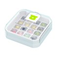 thumbnail image 1 of TIELUTT Ice Storage Jar Convenient Small Space Occupation Easy To Make Ice Cubes And Enjoy Your Life! Ice Cubes Trays Ice Storage Tray Mini Ice Tray Tapas Snack Sphere Ice Cubes for Crafting, 1 of 4