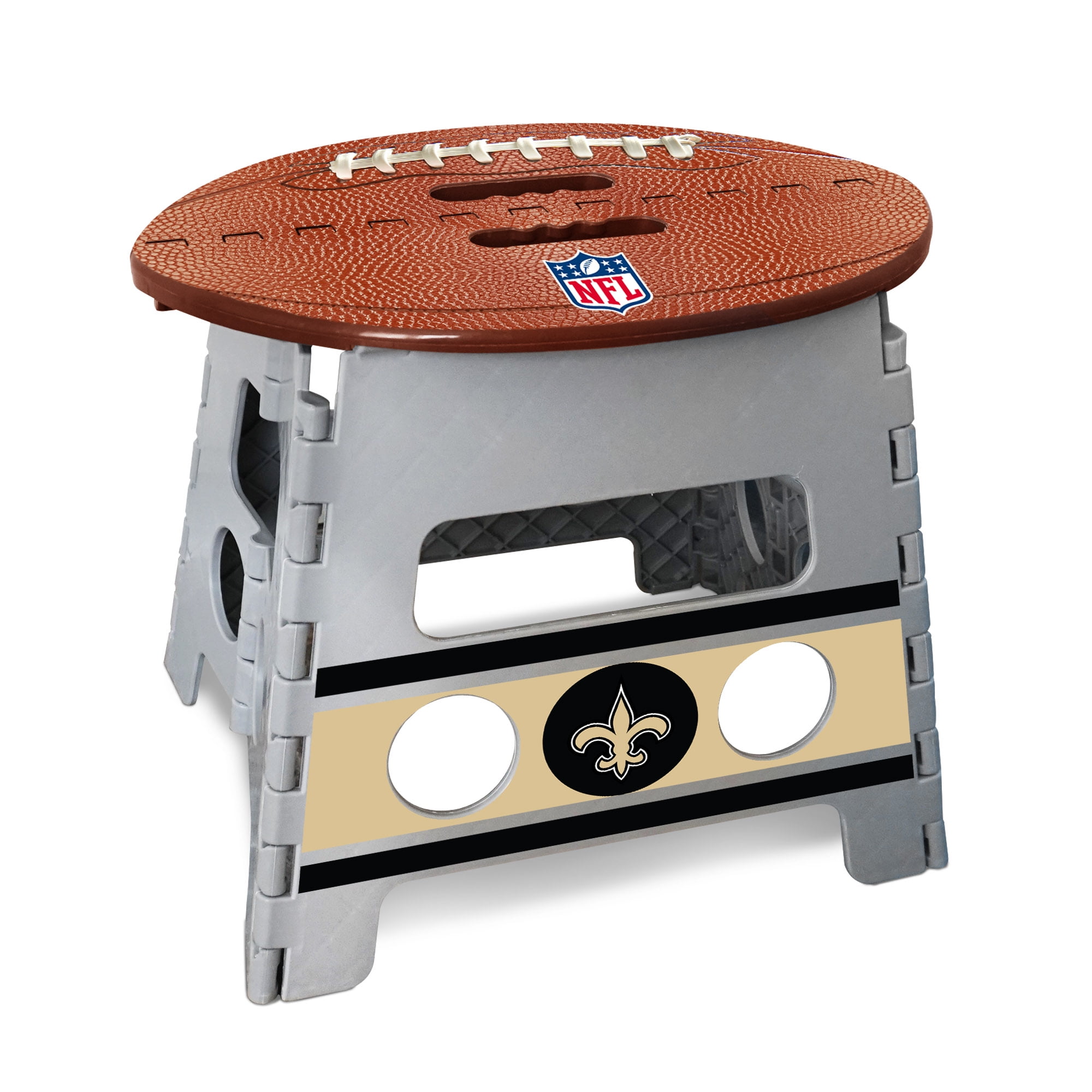 Nfl New Orleans Saints Folding Step Stool 14 X13 Walmart Com