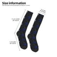 thumbnail image 4 of Fotbe Physical Formulas print Women's Men's Novelty Crew Socks Cotton Socks Knee High Socks for Walking,Running,Nurses,Pregnancy, 4 of 8