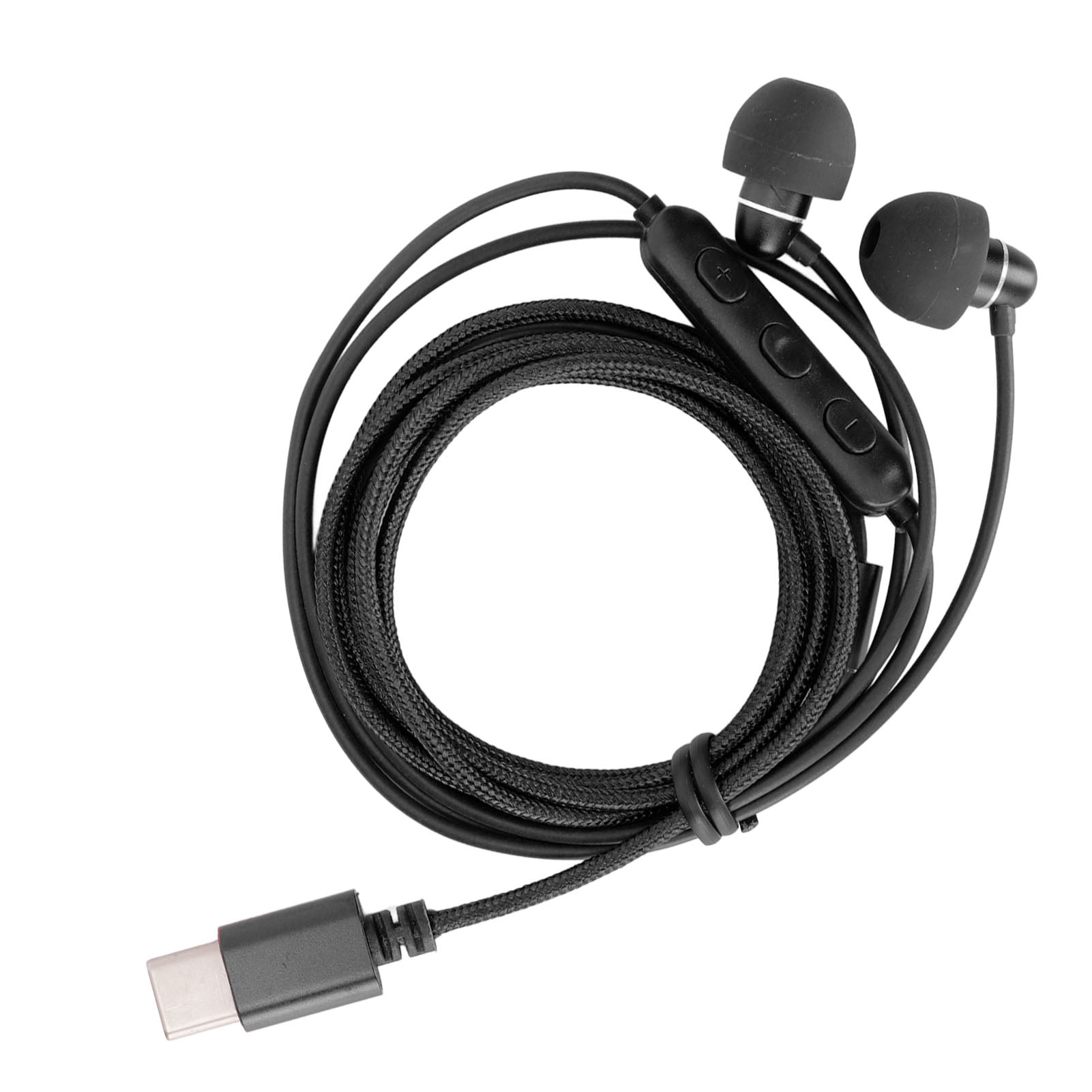 Type C Wired Earbuds, Ergonomical Type C Earbuds With Mic Volume