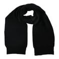 thumbnail image 1 of Bufanda reversible Alfani para hombre, negra, larga (60 in y más), 1 of 1
