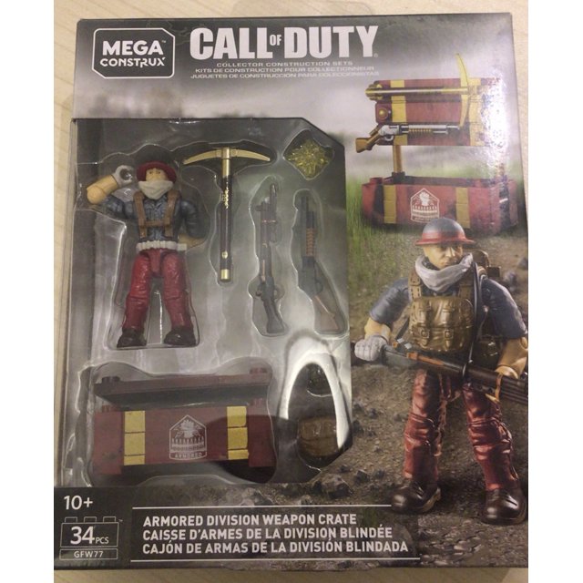 Conjuntos de figuras originales de Call of Duty de Mega Construx Bloks, bloques de construcción, juguetes para niños, colección de figuras de acción Mini Army