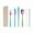 Multicolor, variant on Stainless Steel Cutlery Set Bargain Clearance Blue Silverware Set 7 Piece Silverware Flatware Cutlery Set Stainless Utensils Service for /Fork/Spoon 9.76x2.28in