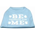 thumbnail image 1 of Be Thankful For Me Screen Print Shirt Baby Blue Xxl (18), 1 of 1