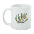 thumbnail image 3 of Merry Christmas Pinecones White Mug, 3 of 5