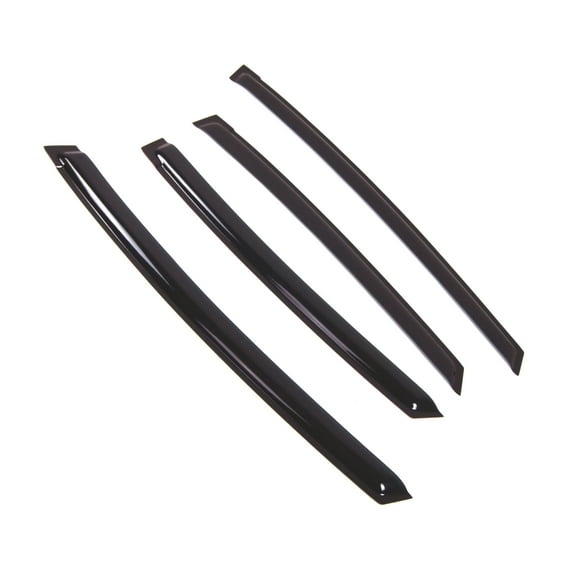 Tuningpros WD2-742 Outside Mount Window Visor Deflector Rain Guard Dark Smoke 4 Pcs Set For 2012-2015 Toyota Prius V