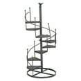 thumbnail image 1 of Plant Organizer, Multifunction Modern Style Plant Rack Flower Shelf Iron Frame Staircase Design Easy To Use  For Hall For Balcony For Bedroom, 1 of 8