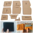 thumbnail image 3 of Wallet Stencil, Firm Practical Wallet Template, Transparent Portable for Wallet Handbag General Purpose Professional, 3 of 7