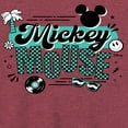 thumbnail image 3 of Disney - Mickey & Friends - Mickey Outline - Retro Music Icons - Women's Racerback Tank Top, 3 of 5