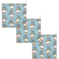 thumbnail image 6 of Coolnut 3 PCS Christmas Deers Snowflakes Baby Muslin Washcloths, Cute Face Towel Burp Cloths Ultra Soft Absorbent Cotton Bath Wipes Towels for Newborn Boys Girls, 6 of 6