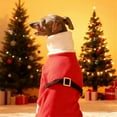 thumbnail image 4 of UOSIA Greyhound Coat Christmas Dog Onesie Clothes Winter Warm Fleece Turtleneck Whippet Jumpsuit, 4 of 6