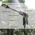 thumbnail image 3 of Laveuse à Pression avec Pot en Mousse, Buse de Pulvérisation Rotative à 360°, avec 3 Modes, Boyau d'Arrosage en Acier Inoxydable Robuste, Ajustement Universel pour le Nettoyage de Voiture et l'Arrosage de Patio, 3 of 6