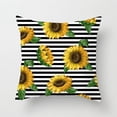 thumbnail image 1 of Panxico Pillow Cases,Spring Pillow Covers,Sunflower Farmhouse Pillow Covers 18x18 Hello Spring Flower Yellow And White Cushion Case Spring DecoratiSpring Decor,,Couch Pillow Covers,Clearance, 1 of 1
