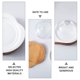 thumbnail image 4 of 1 juego de bandeja de cúpula de vidrio transparente para exhibición de pasteles, decoración de regalo, 4 of 6