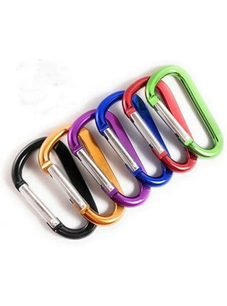 6 Pcs Swivel snap Bolt Keychain Clips Keychain Hooks. Lightweight Durable  Clasp with Hook for Keys,Tags and Lanyards. Plastic Spring Keychain Clasp  Come with Key Rings. - PeavyTailor