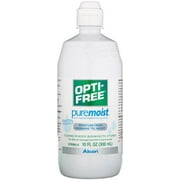 OPTI-FREE Pure Moist Multi-Purpose Disinfecting Solution 10 oz (Pack of 4)