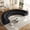 Black, variant on YWEN 6 Seat Corduroy Curved Sectional Sofa, Symmetrical Modular Semi Circular Couch, Deep Seat Tufted Corner Sofa for Living Room, Lobby