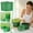 216#Green, variant on Round Green Reusable BPA-Free Sprouting Jar, Wide Mouth Germination Container with Stainless Mesh Lid, Stable Base Breathable Seed Sprout Pot for Home Microgreens Seedlings Mung Beans Lentils