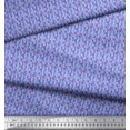 thumbnail image 2 of Soimoi Polyester Crepe Fabric Geometric Small Decor Fabric Printed Yard 42 Inch Wide, 2 of 3