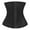Black, variant on yunLCZ Womens Waist Trainer Corset Women Solid Sport Bodysuit Corset Waist Underwear Pelvic Girdle Waistband
