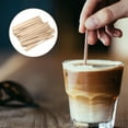 thumbnail image 4 of 100 x 12cm Wooden Coffee Stirrers - Eco-Friendly, Natural, Sustainable, 4 of 6