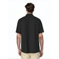 thumbnail image 3 of Cafe Luna Men's and Big Men's Abstract Print Panel Short Sleeve Woven Shirt, Size S-4XL, 3 of 7