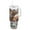 Different Colors and Patterns Cat, variant on 40 oz Insulated Stainless Steel Tumbler Double Wall Stainless Steel Tumbler with 2-Way Drinking Red White and Blue Rooster