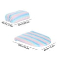 thumbnail image 6 of kkbbma under $5 2 Pcs Stretch Plush Toilet Lid Cover and Toilet Tank Lid Cover, Bathroom Super Soft Toilet Lid Cover Set Luxury Plush, Machine Wash, 6 of 9
