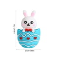 thumbnail image 3 of Decoraciones de Pascua, Adornos de Pascua, Regalos de Pascua, Mini Figura de Pascua, Decoración, Colgante de PVC, Decoración de Pascua en acuarela, Hecho a mano, 3 of 6