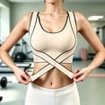 thumbnail image 2 of KHONTS Women's Wireless Posture Corrector Bras No Underwire Push up Seamless Bra Comfy Light Support Everyday Bralettes, 2 of 4